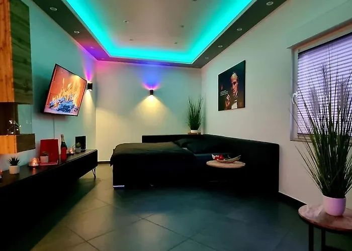 Luxus Loft Whirlpool Designer Küche Bad