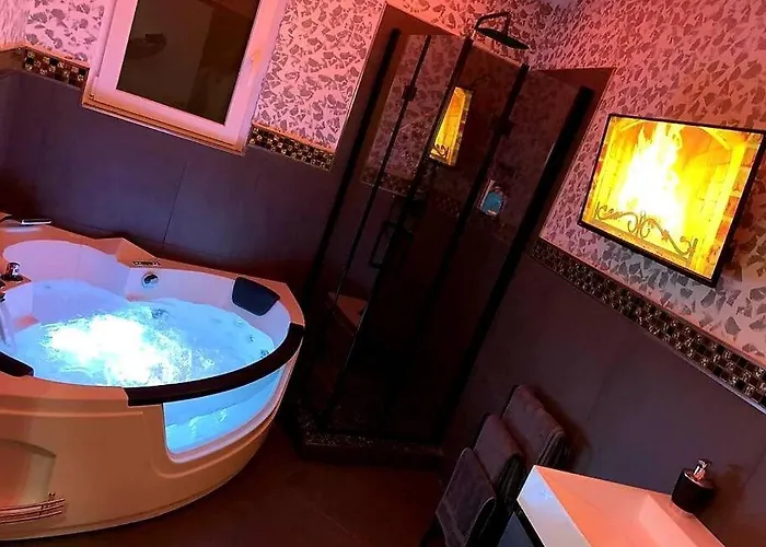 Lejlighed Luxus Loft Whirlpool Designer Kueche Bad