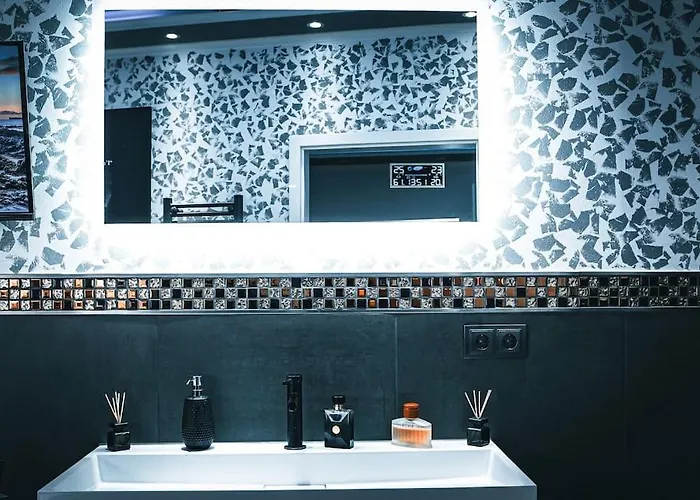 Luxus Loft Whirlpool Designer Kueche Bad