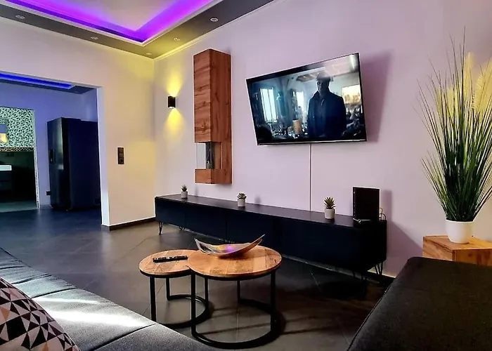 Luxus Loft Whirlpool Designer Küche Bad *