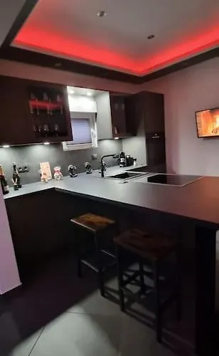 Luxus Loft Whirlpool Designer Kueche Bad Lägenhet