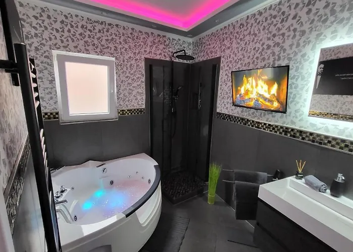 Luxus Loft Whirlpool Designer Küche Bad Apartment Herdecke